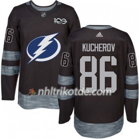 Tampa Bay Lightning Trikot Nikita Kucherov 86 1917-2017 100th Anniversary Adidas Schwarz Authentic - Herren